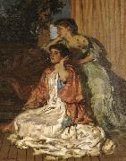 Rupert Bunny Moonlight Sonata oil painting